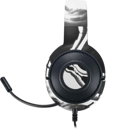 Black Marble Ink Razer Kraken X Skin